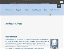 Tablet Screenshot of albert-bildkunst.de